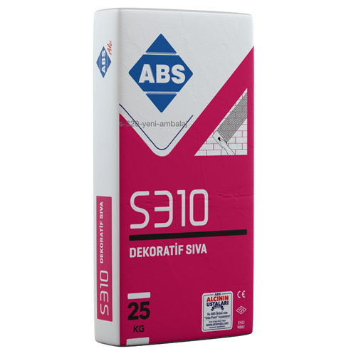ABS S310 DEKORATİF SIVA 25 KG